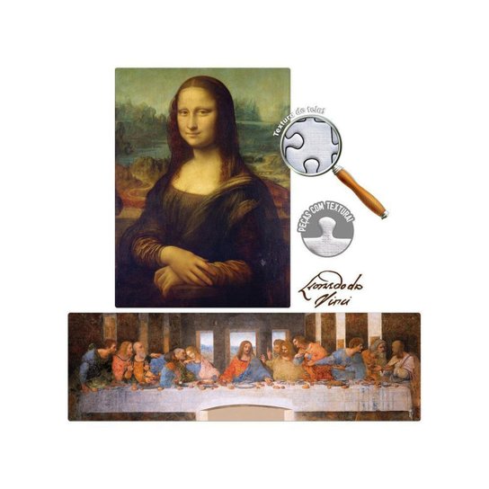 Kit Quebra-cabeça Coleção Obras de Arte Game