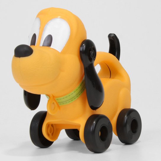 Kit Sandália Bebê Grendene Kids Mickey Masculina + Carrinho Pluto