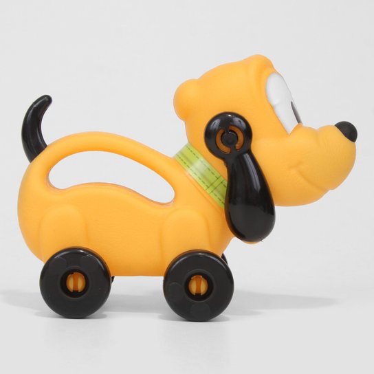 Kit Sandália Bebê Grendene Kids Mickey Masculina + Carrinho Pluto