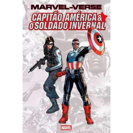 Marvel-Verse: Capitão América E Soldado Invernal