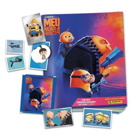 MEU MALVADO FAVORITO 4 - Álbum Capa Cartão