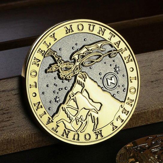 Moeda Colecionável - The Lonely Mountain