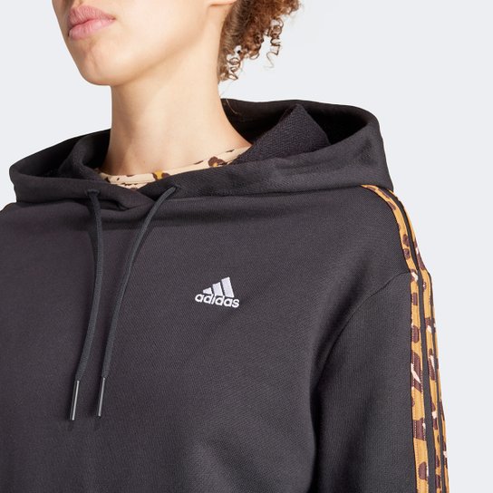 Moletom Adidas Anml C/ Capuz Feminino