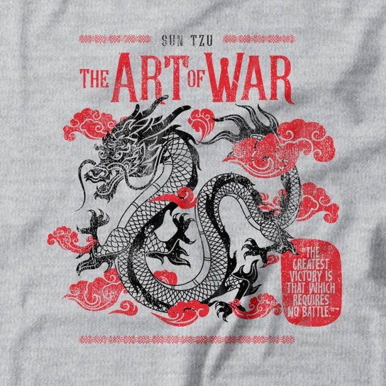 Moletom Com Capuz A Arte Da Guerra