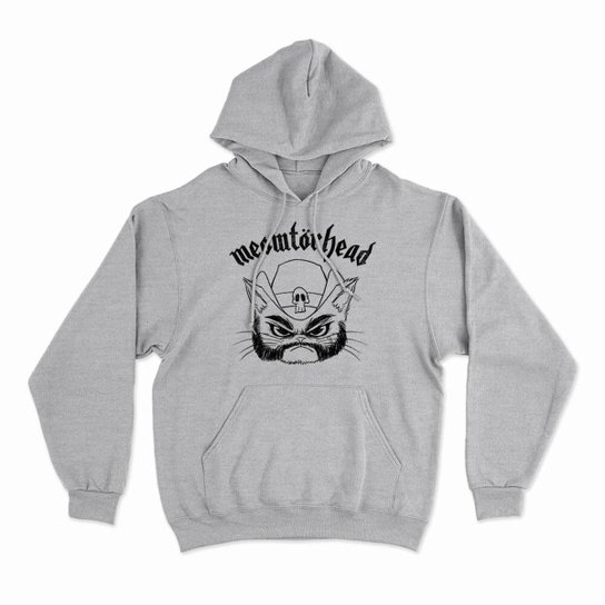 Moletom Com Capuz Meowtorhead