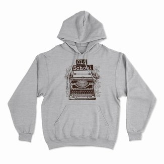 Moletom Com Capuz Old Typewriter