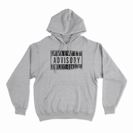Moletom Com Capuz Parental Advisory