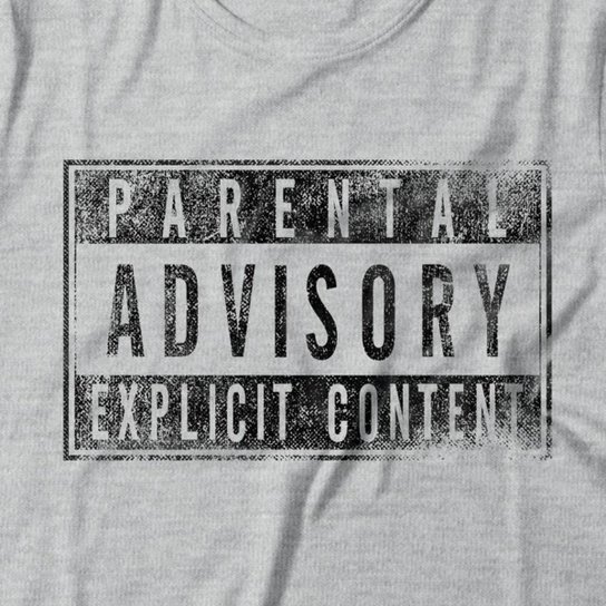 Moletom Com Capuz Parental Advisory