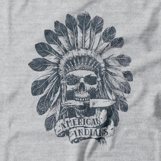 Moletom Com Capuz Skull Apache