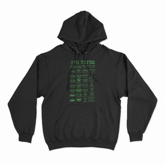 Moletom Com Capuz UFO Types