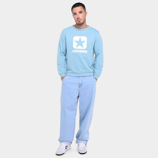 Moletom Converse Estam Stand Com Capuz Masculino