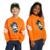Moletom Infantil Adidas Mickey Mouse Disney Unissex - Laranja+Branco
