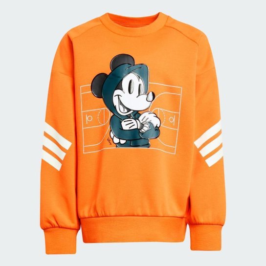 Moletom Infantil Adidas Mickey Mouse Disney Unissex