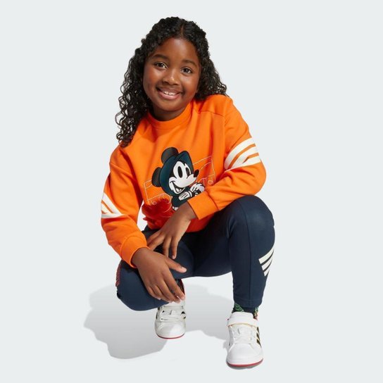 Moletom Infantil Adidas Mickey Mouse Disney Unissex