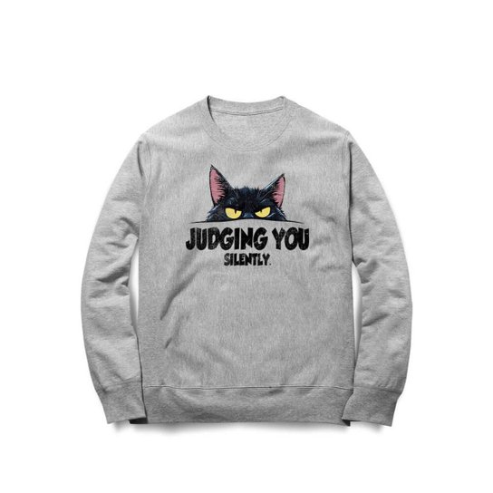 Moletom Judging You Silently