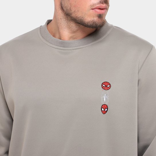 Moletom Mooncity Homem Aranha Masculino