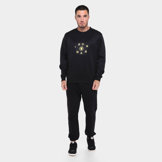 Moletom Mooncity Homem de Ferro Masculino