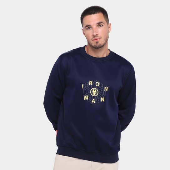 Moletom Mooncity Homem de Ferro Masculino