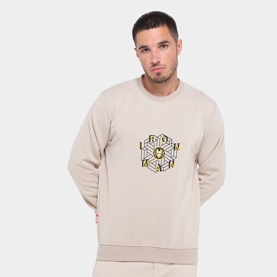 Moletom Mooncity Homem de Ferro Masculino