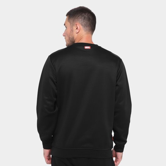 Moletom Mooncity Marvel Bordado Masculino