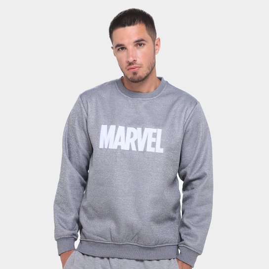 Moletom Mooncity Marvel Bordado Masculino