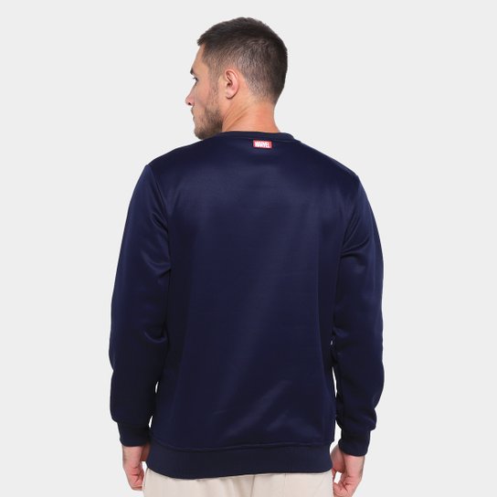 Moletom Mooncity Marvel Bordado Masculino