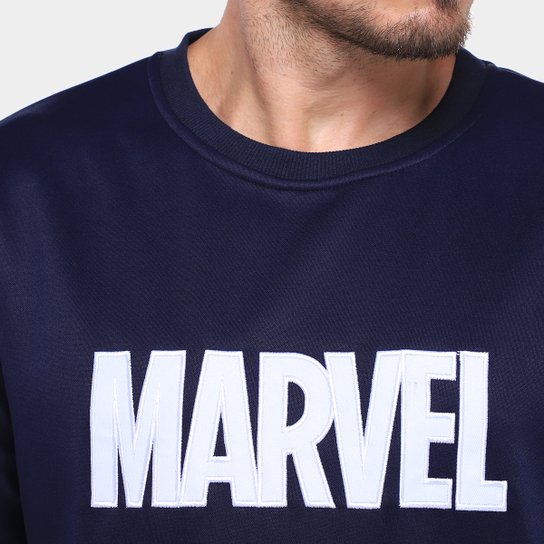 Moletom Mooncity Marvel Bordado Masculino