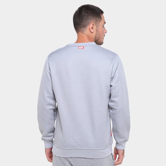 Moletom Mooncity Marvel Bordado Masculino