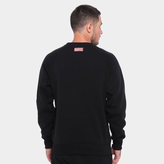 Moletom Mooncity Raglam Avengers Masculino