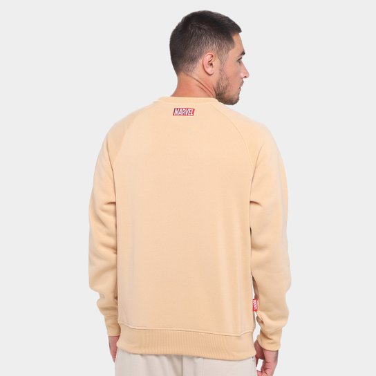 Moletom Mooncity Raglam Avengers Masculino