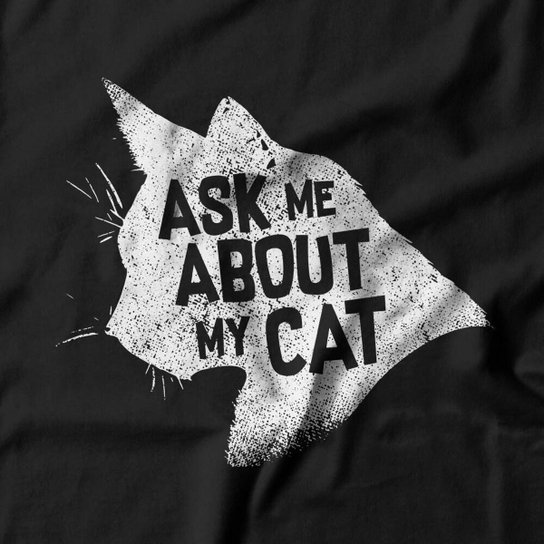 Moletom Studio Geek About My Cat Unissex