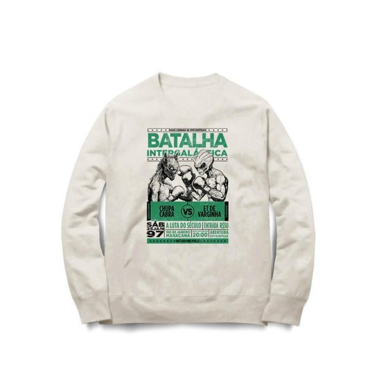 Moletom Studio Geek Batalha Intergaláctica Unissex