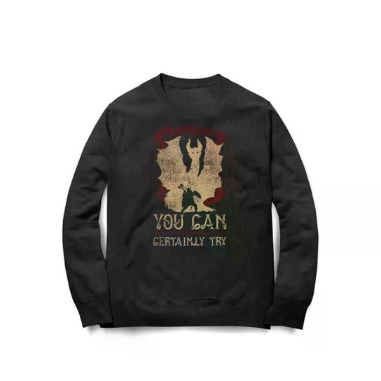 Moletom Studio Geek Can Certainly Try Unissex