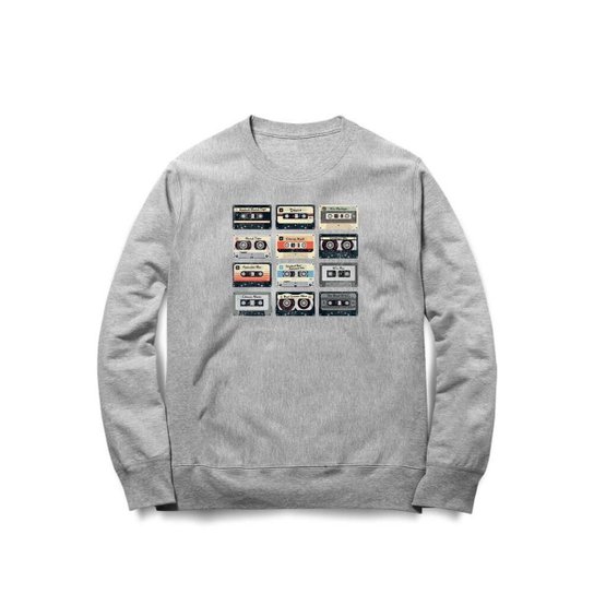Moletom Studio Geek Cassette Tapes Unissex