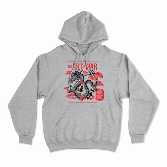 Moletom Studio Geek Com Capuz A Arte Da Guerra Unissex