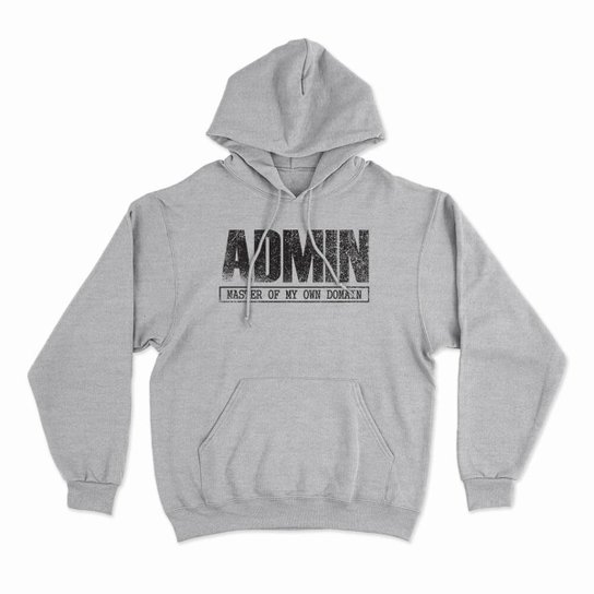 Moletom Studio Geek Com Capuz Admin Unissex