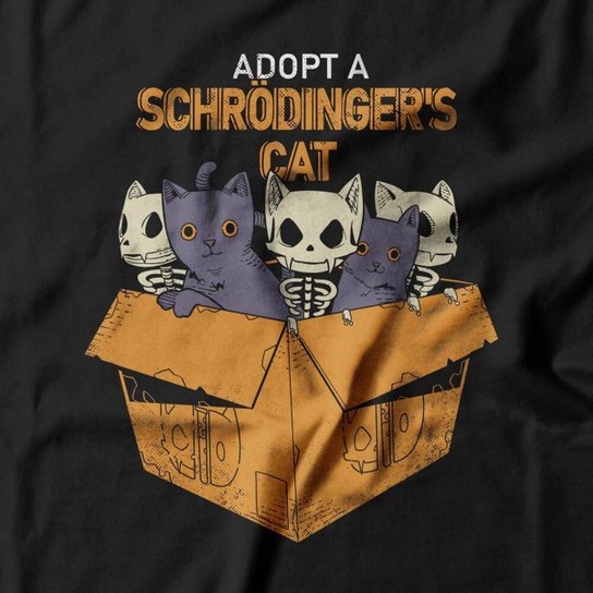 Moletom Studio Geek Com Capuz Adopt A Schrödinger's Cat Unissex
