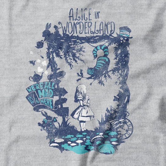 Moletom Studio Geek Com Capuz Alice No País Das Maravilhas Unissex