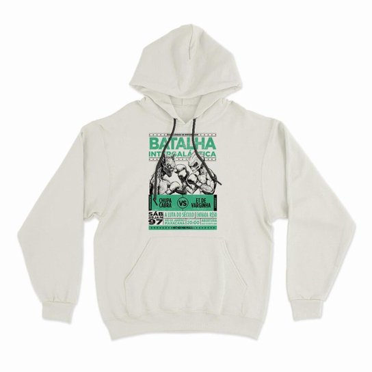 Moletom Studio Geek Com Capuz Batalha Intergaláctica Unissex