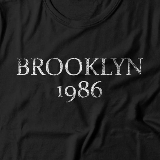 Moletom Studio Geek Com Capuz Brooklyn 1986 Unissex