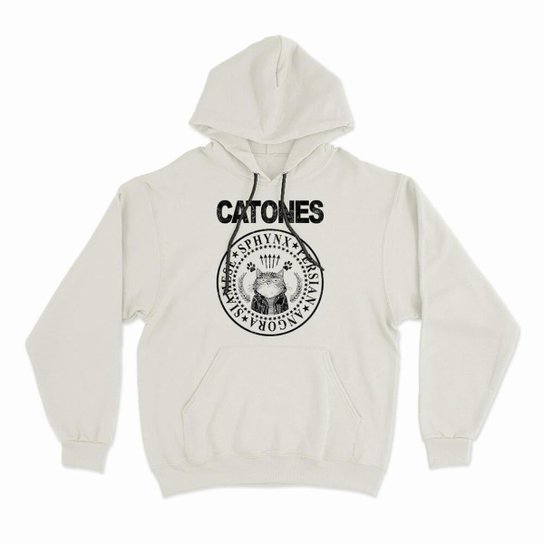 Moletom Studio Geek Com Capuz Catones Unissex