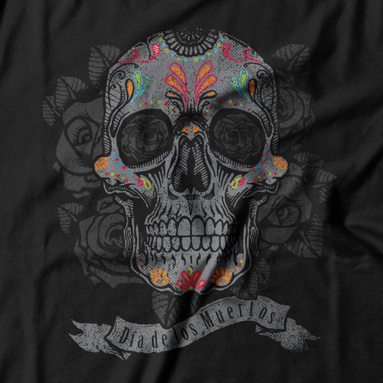 Moletom Studio Geek Com Capuz Caveira Mexicana Unissex