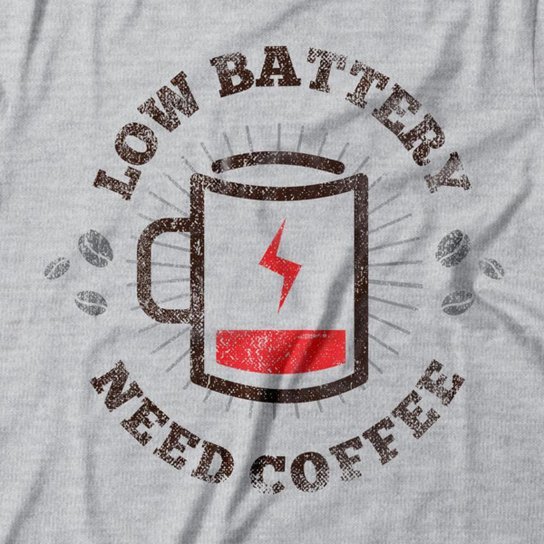 Moletom Studio Geek Com Capuz Coffee Battery Unissex
