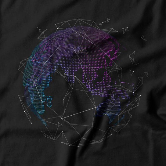 Moletom Studio Geek Com Capuz Dots World Unissex