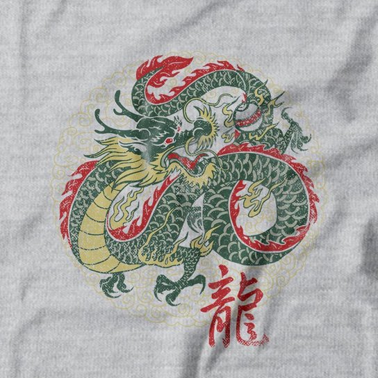 Moletom Studio Geek Com Capuz Dragão Oriental Unissex