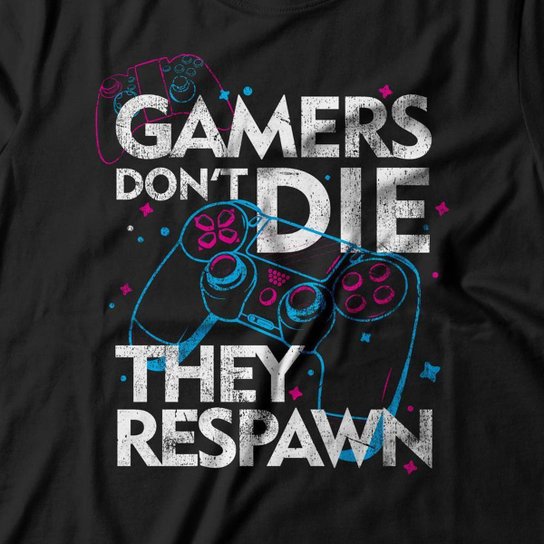 Moletom Studio Geek Com Capuz Gamers Don't Die Unissex