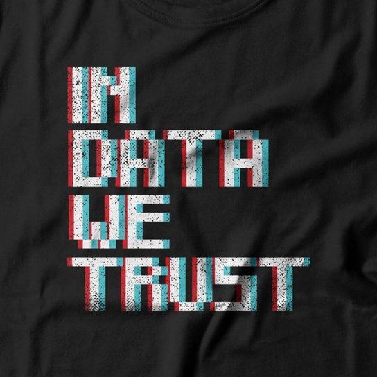Moletom Studio Geek Com Capuz In Data We Trust Unissex