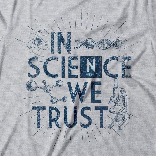 Moletom Studio Geek Com Capuz In Science We Trust Unissex
