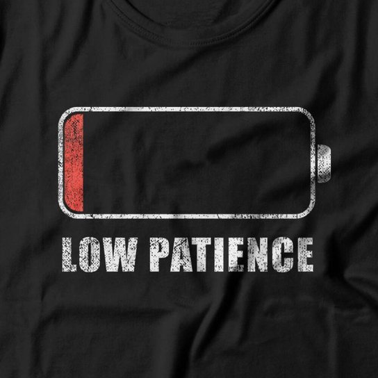 Moletom Studio Geek Com Capuz Low Patience Unissex