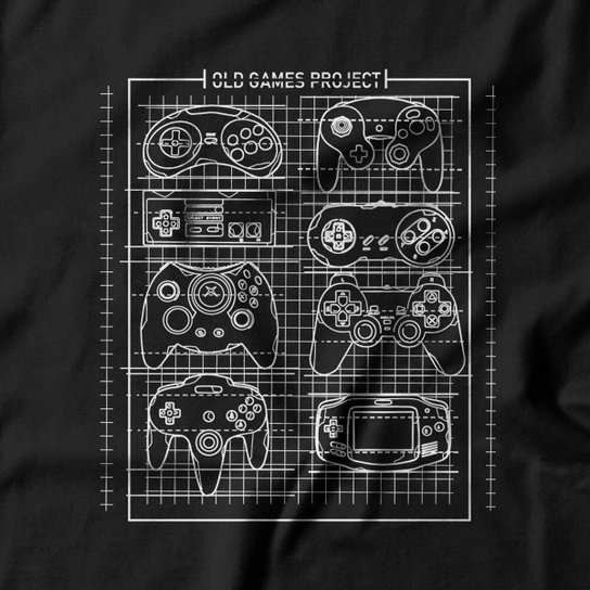 Moletom Studio Geek Com Capuz Old Games Project Unissex